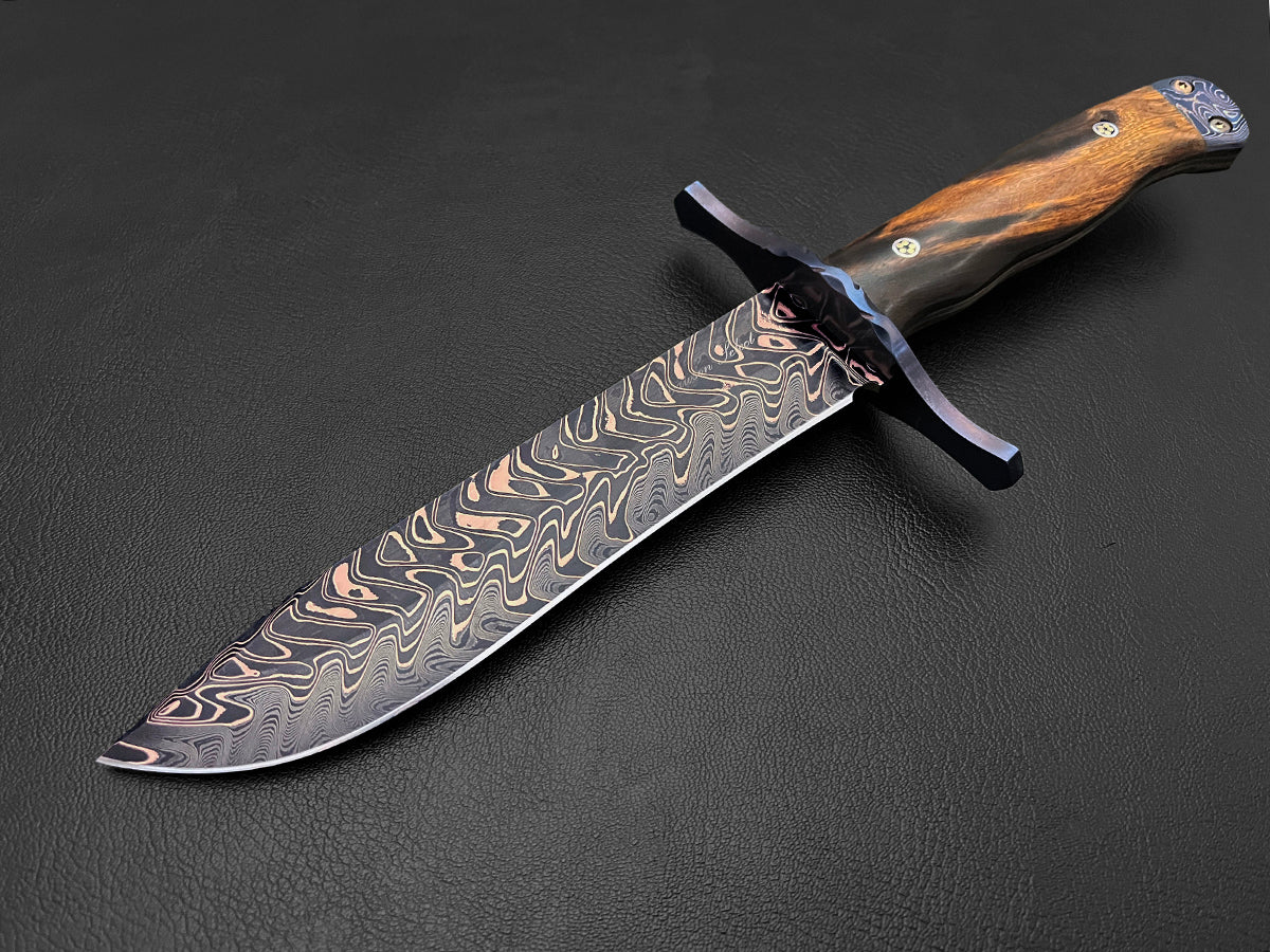 Red Mesa Bowie Knife | Dawson Select Steel | Arizona Ironwood