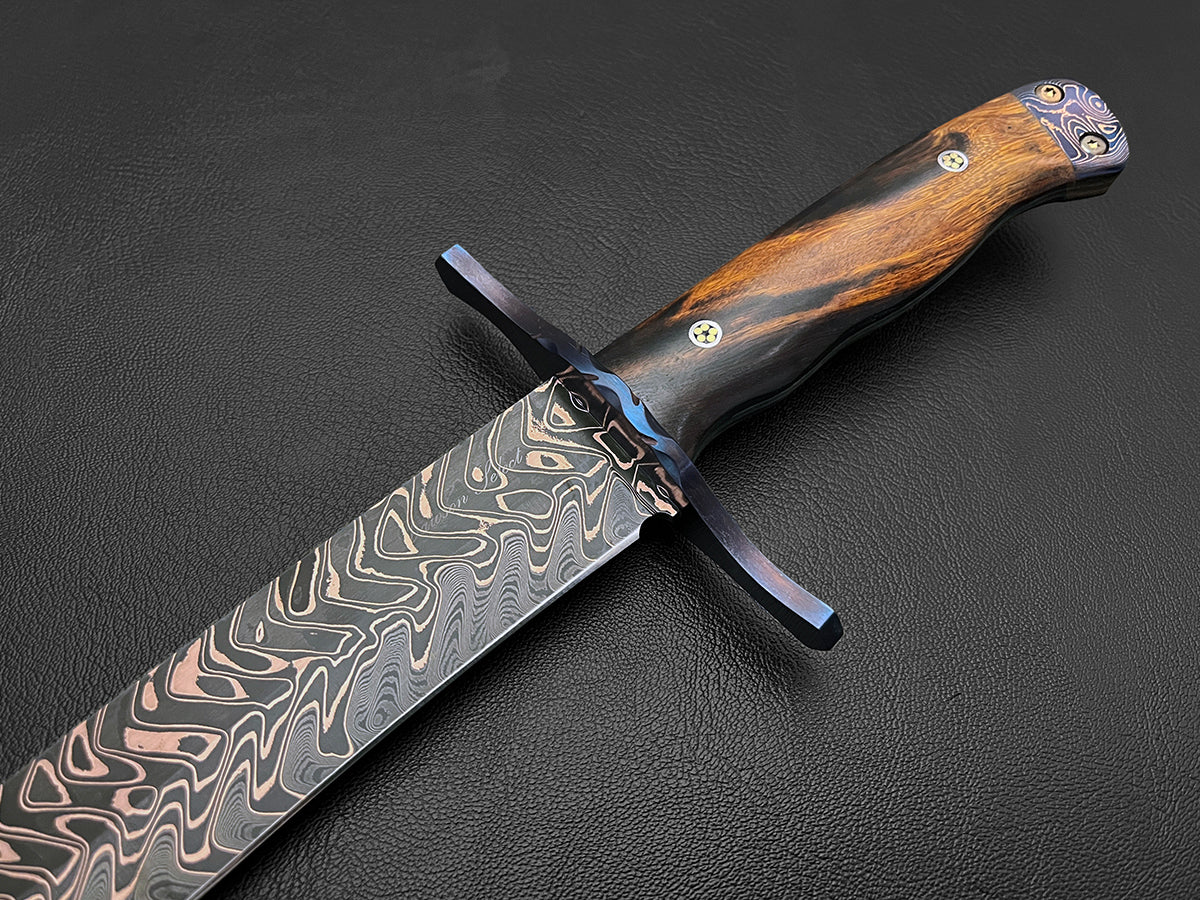 Red Mesa Bowie Knife | Dawson Select Steel | Arizona Ironwood