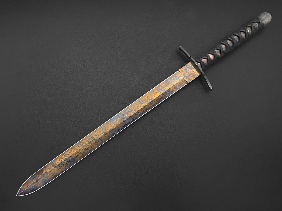 Crusader | 21" European Style Double-Edged Sword | Arizona Ironwood