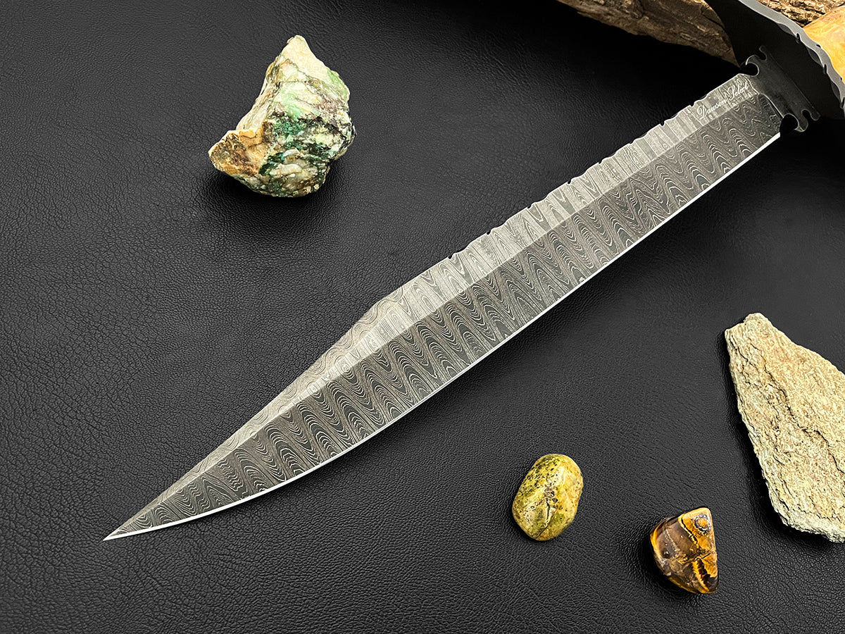 Old Missouri Western Bowie XL | Dawson Select Steel | Maplewood + Ironwood