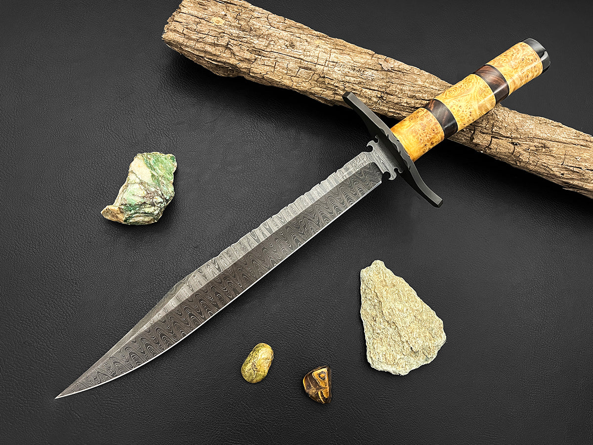 Old Missouri Western Bowie XL | Dawson Select Steel | Maplewood + Ironwood