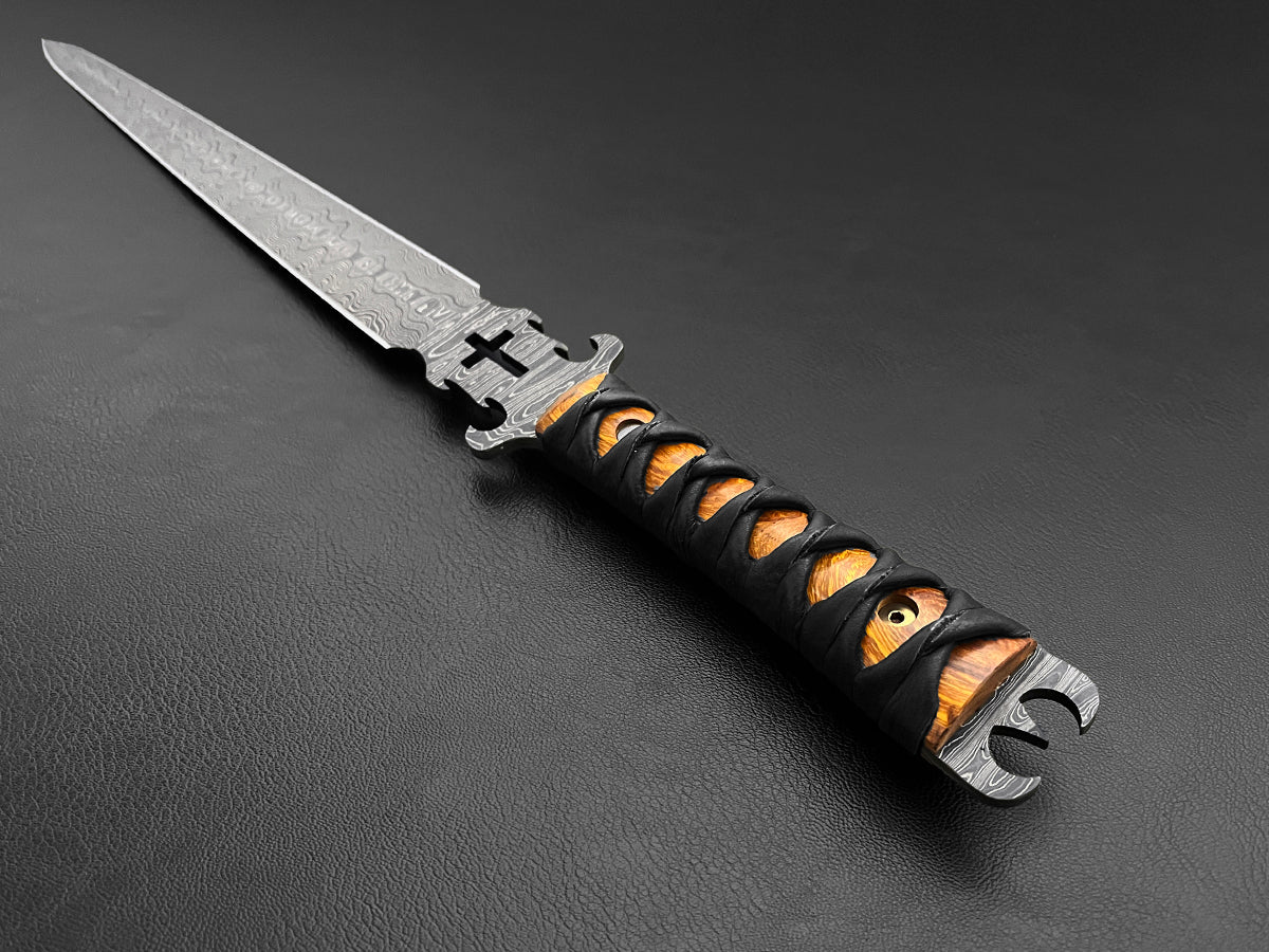 Defender of the Faith | Dawson Select Steel | Double-Edged Short Sword | Arizona Ironwood
