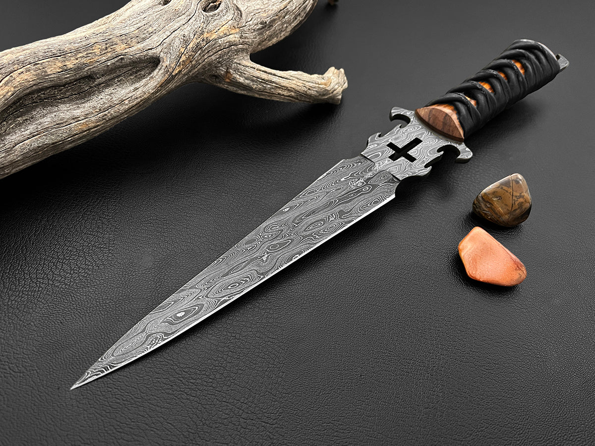 Defender of the Faith | Double-Edged Dagger | Dawson Select Steel | Arizona Ironwood