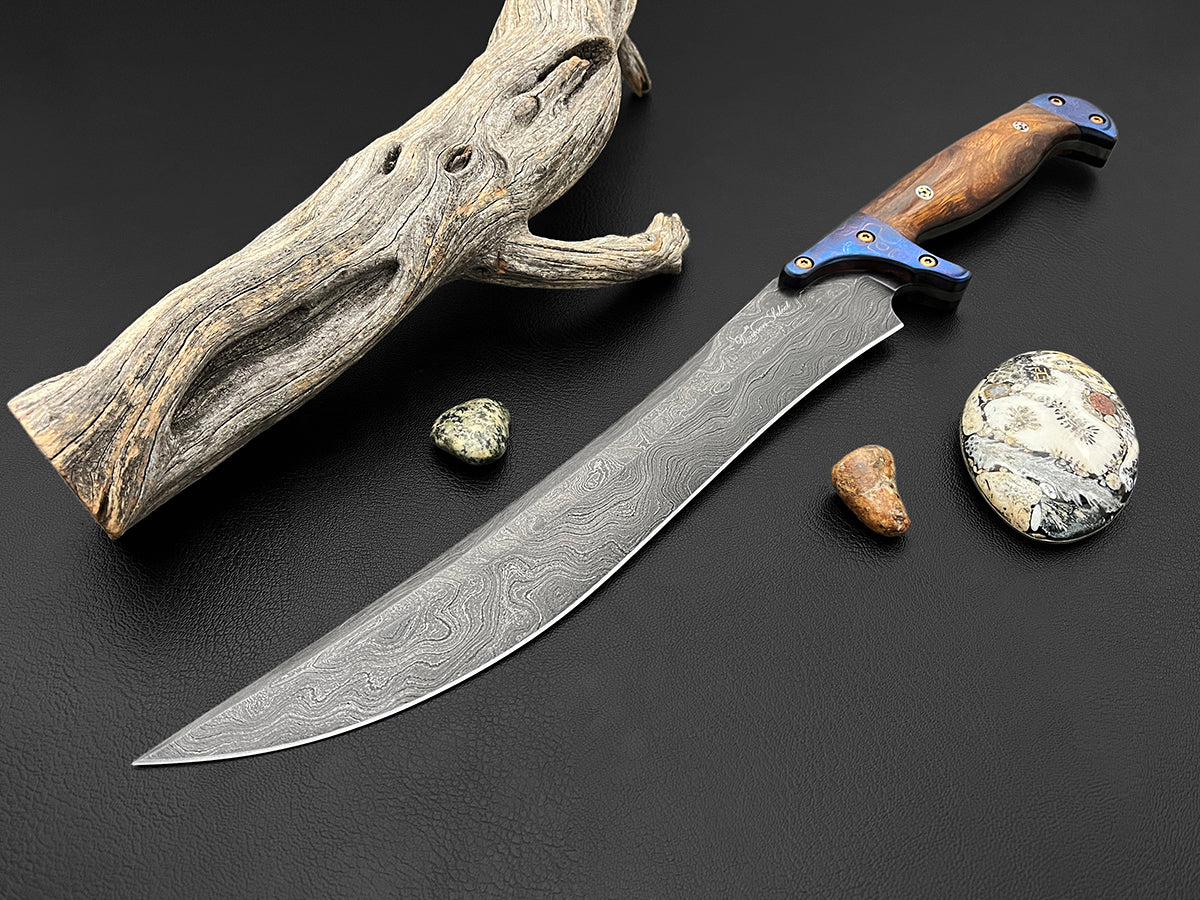 Ghodrat dar Khoda 01 | Persian Bowie | Dawson Select Steel | Arizona Ironwood