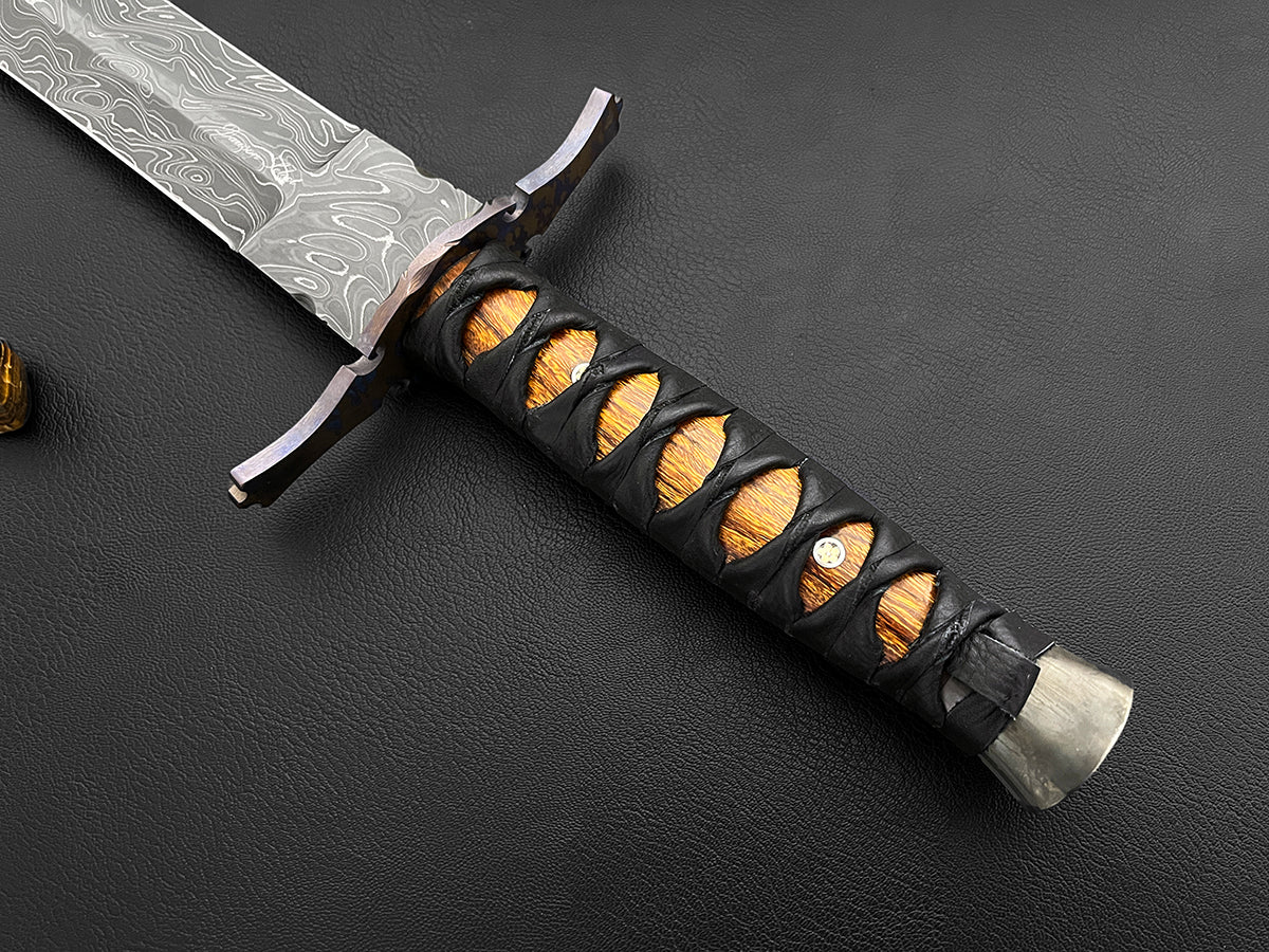 Scipio | Dawson Select Steel | Double-Edged Sword | Arizona Ironwood