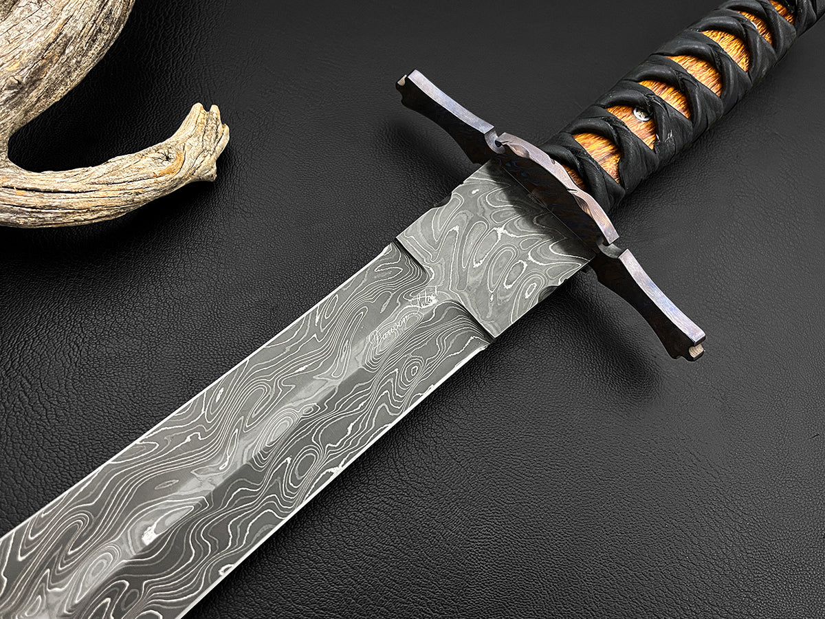 Scipio | Dawson Select Steel | Double-Edged Sword | Arizona Ironwood