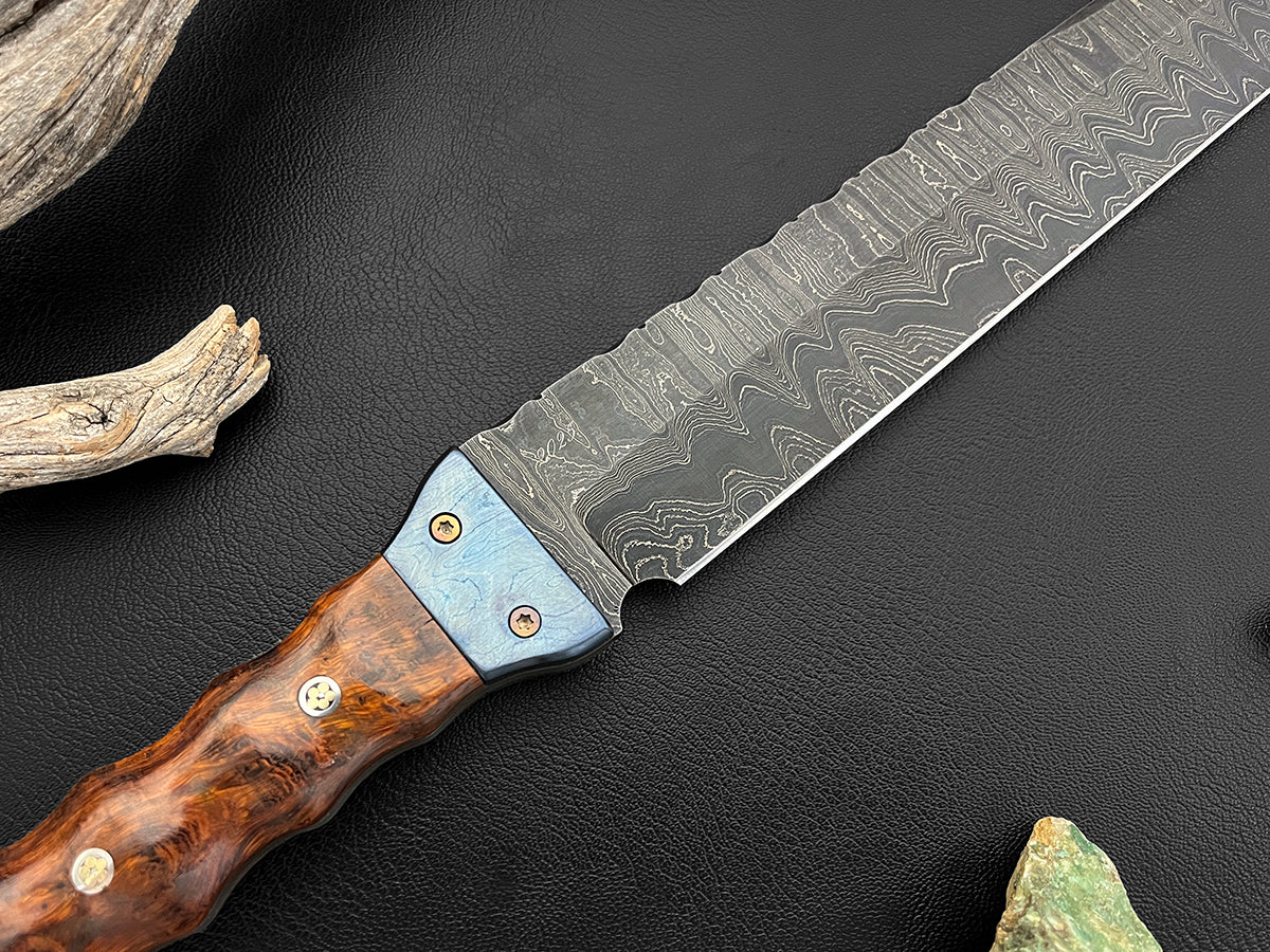 Magnus | Viking Seax Short Sword | Dawson Select Steel | Arizona Ironwood