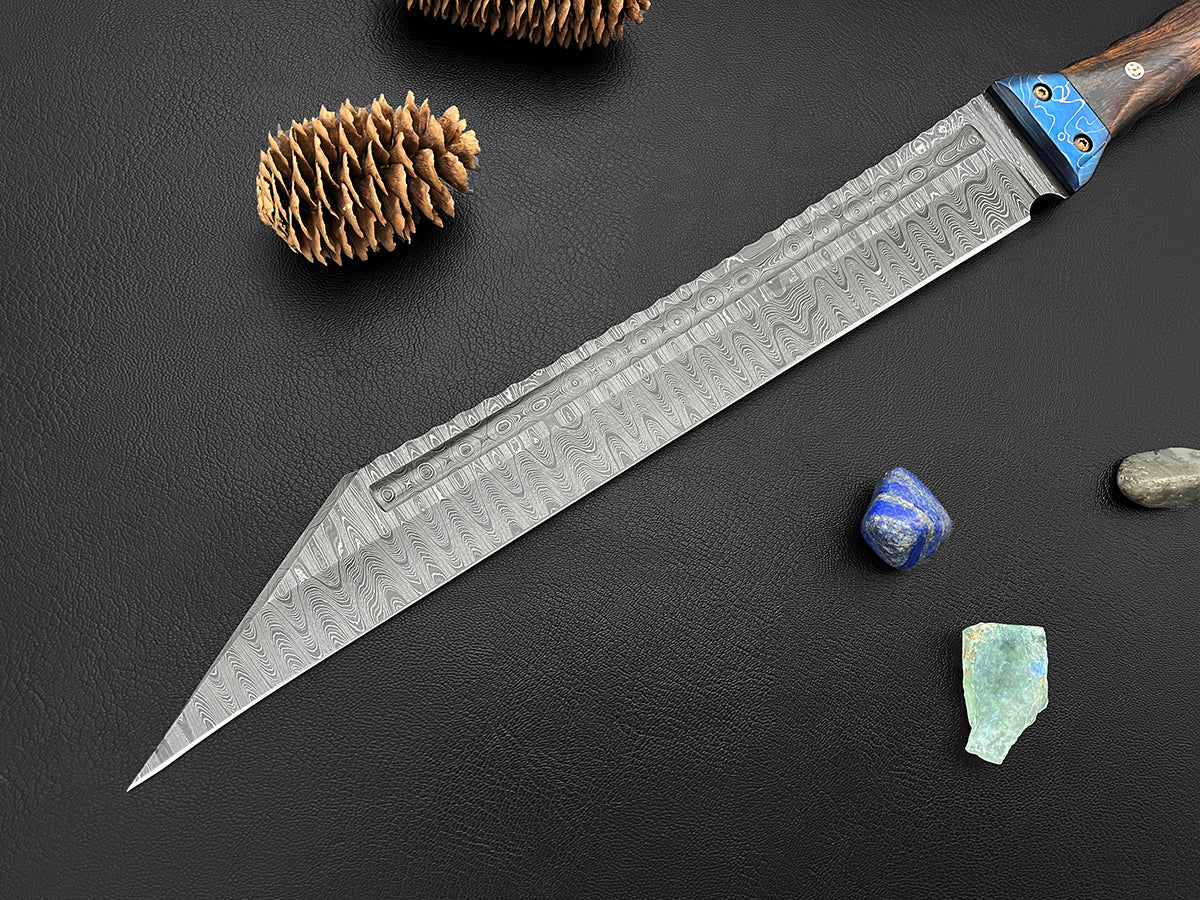 Magnus | Viking Seax Short Sword | Dawson Select Steel | Arizona Ironwood