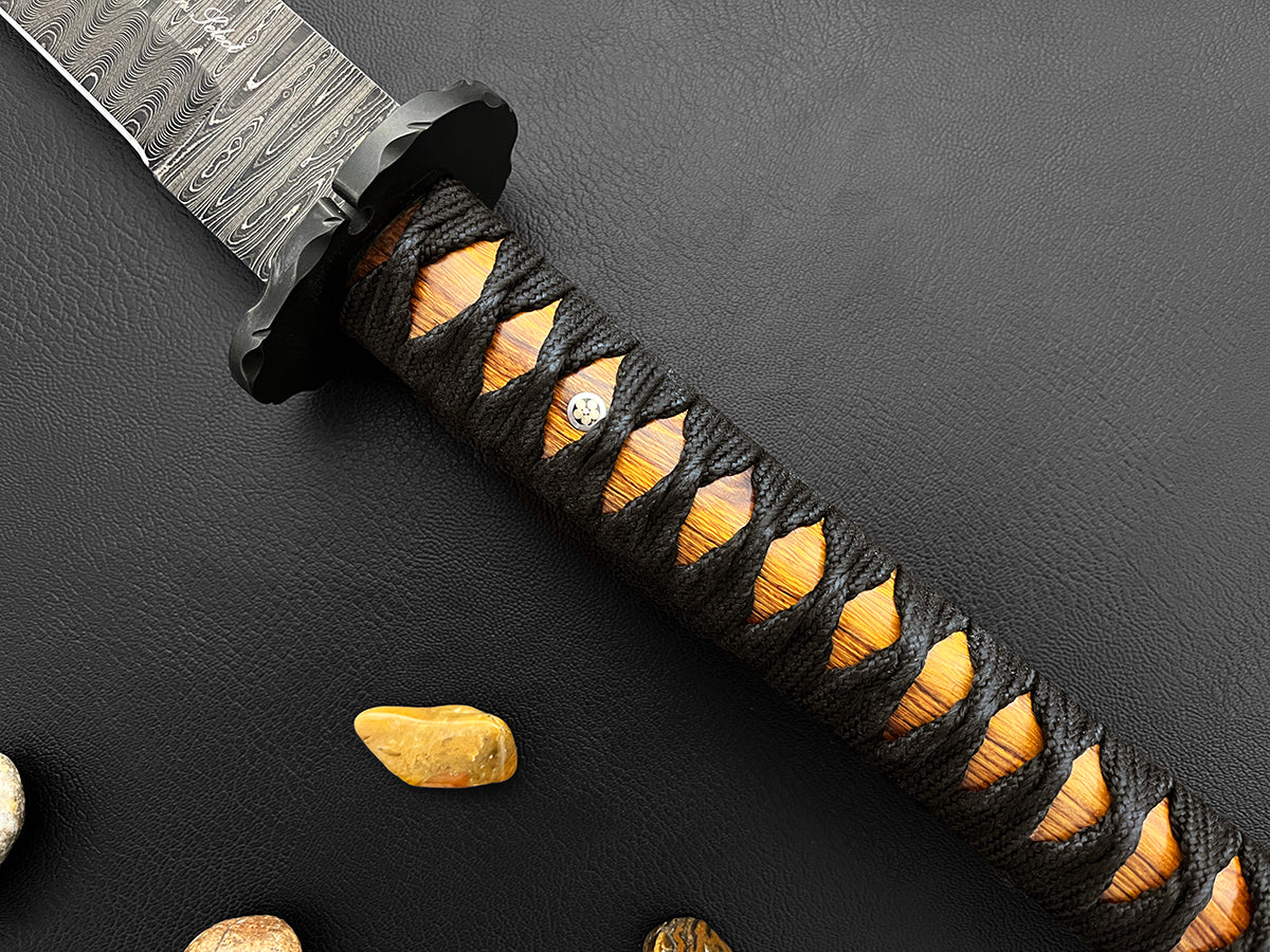 Shogun | One of a Kind Japanese Samurai Sword | Dawson Select Steel | Arizona Ironwood