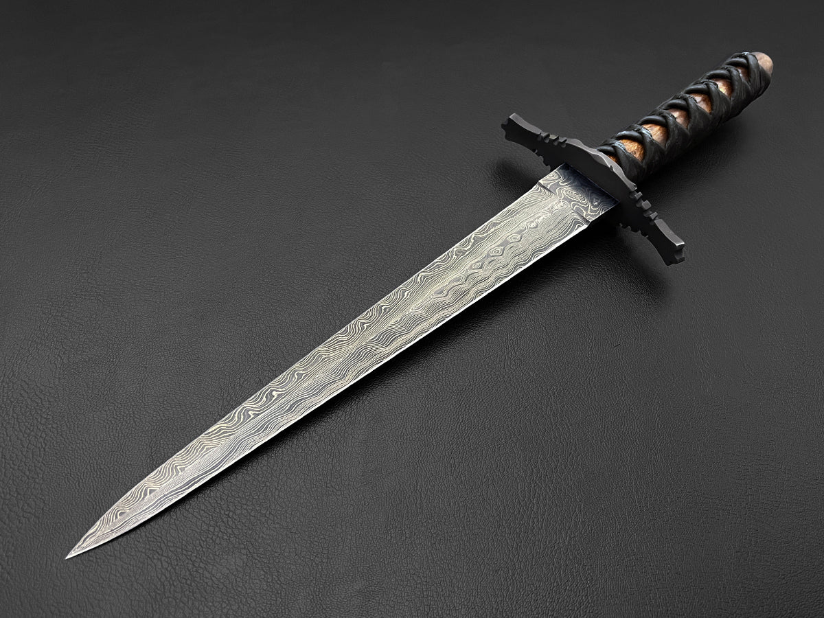 Deliverance | European Style Dagger | Dawson Select Steel | Arizona Ironwood