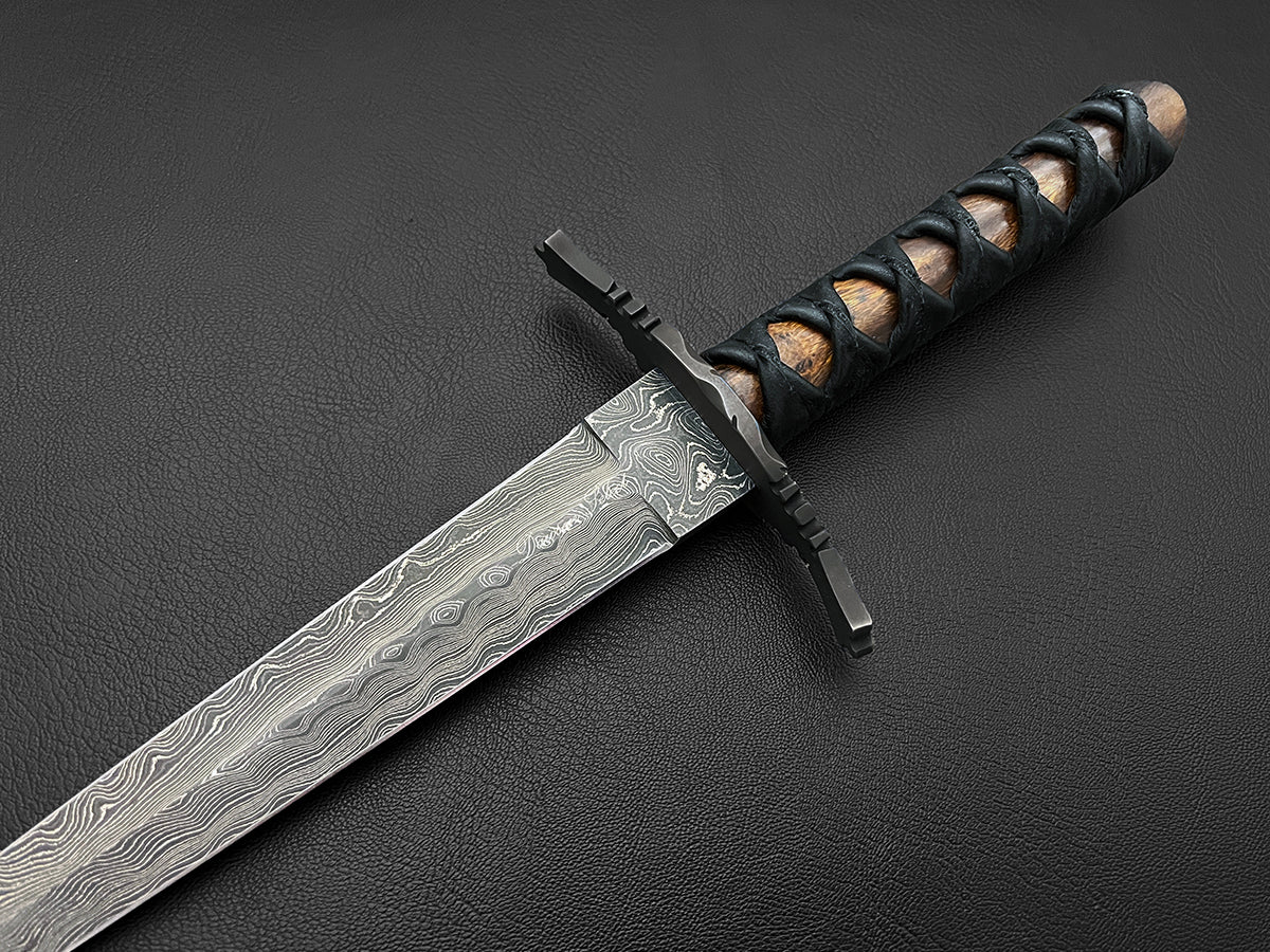 Deliverance | European Style Dagger | Dawson Select Steel | Arizona Ironwood
