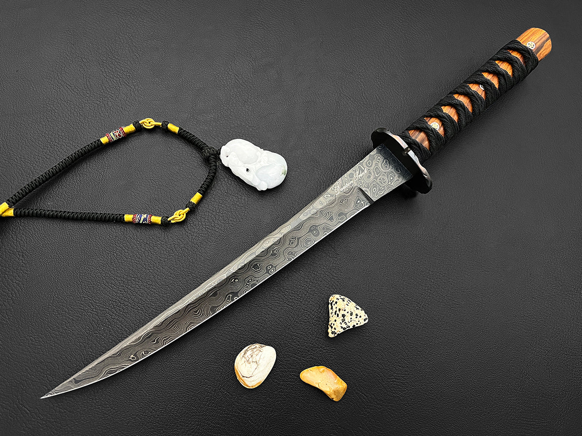 Sojourner | One of a Kind Japanese Style Tanto | Dawson Select Steel