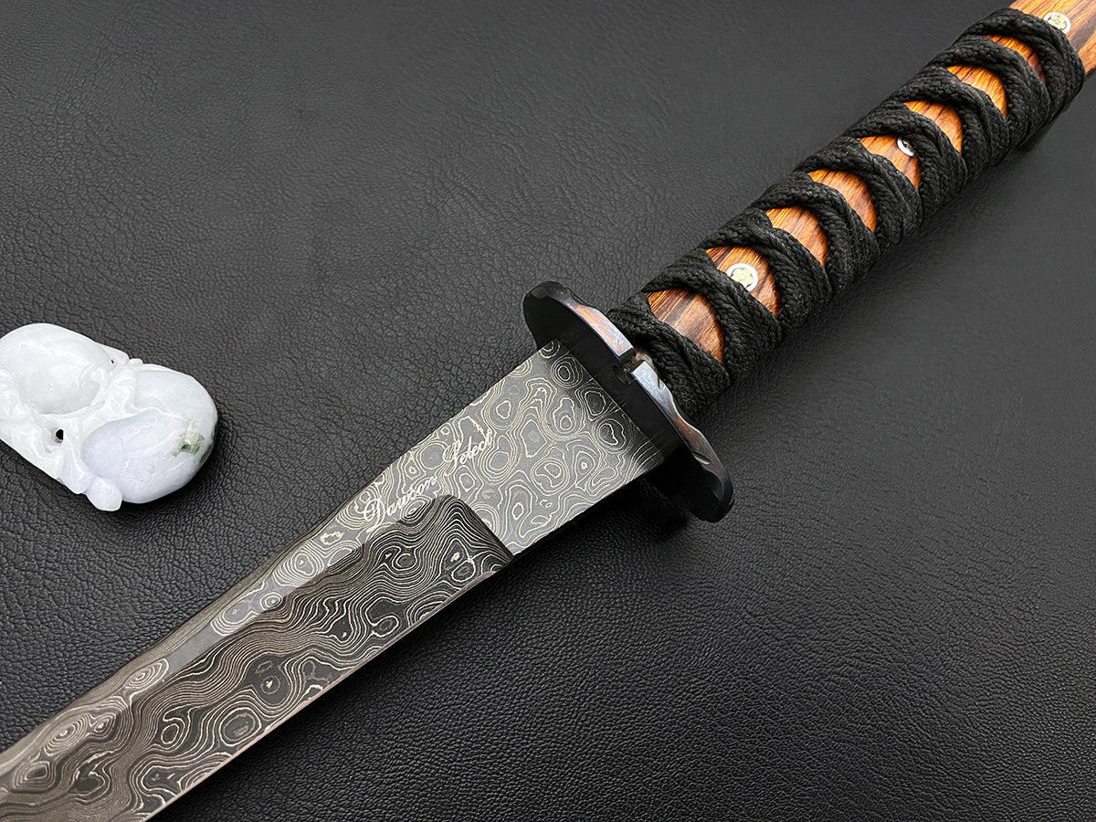 Sojourner | One of a Kind Japanese Style Tanto | Dawson Select Steel