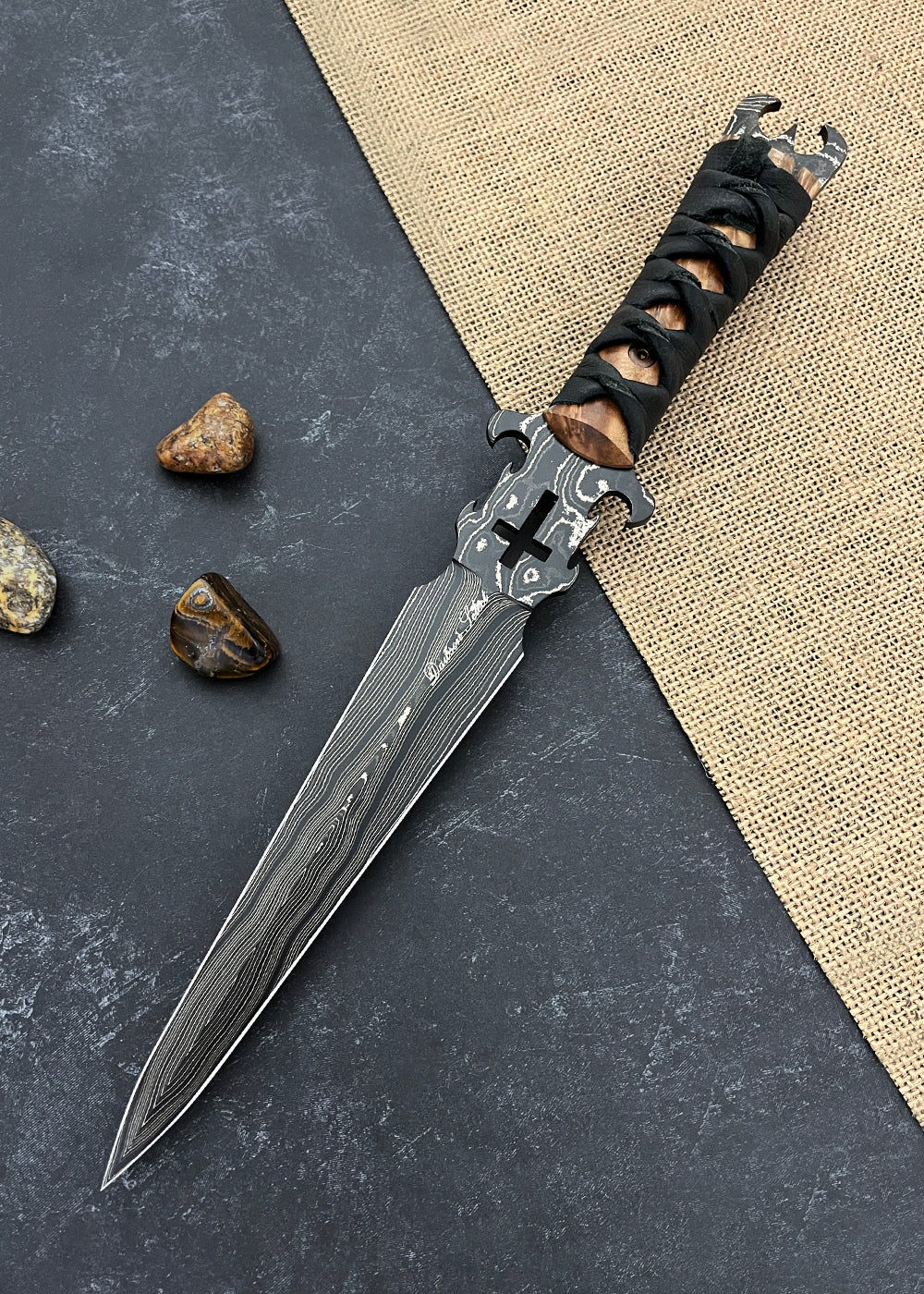 Defender of the Faith | Dawson Select Steel | Double-Edged Dagger | Maplewood