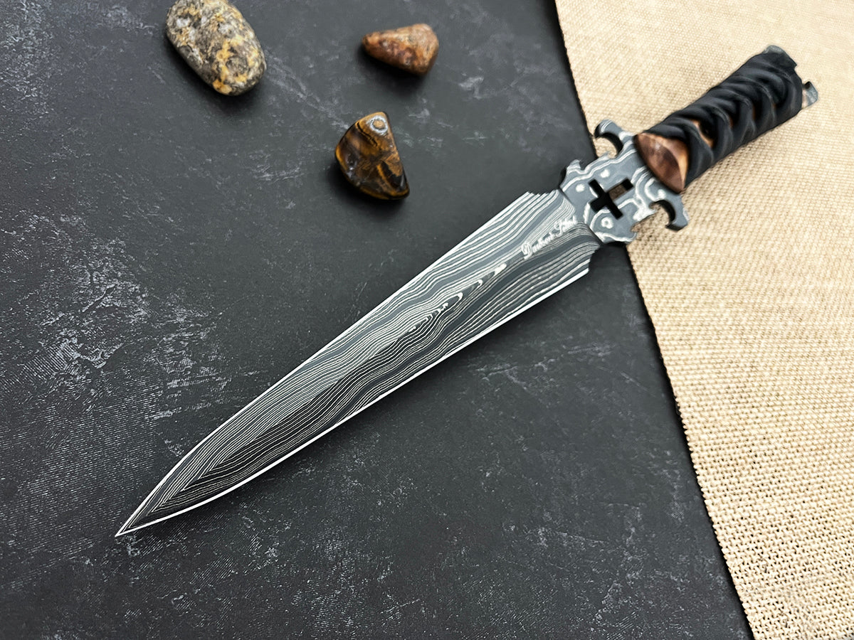 Defender of the Faith | Dawson Select Steel | Double-Edged Dagger | Maplewood