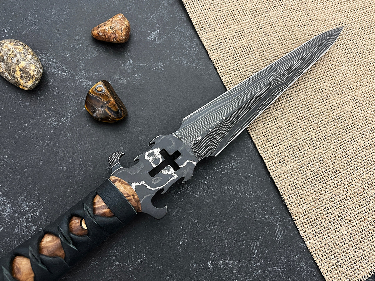 Defender of the Faith | Dawson Select Steel | Double-Edged Dagger | Maplewood