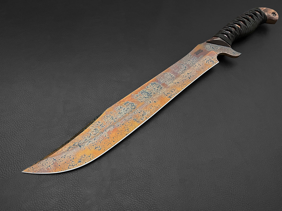 Helmsman 14" Sword | CPM-3V | Arizona Copper