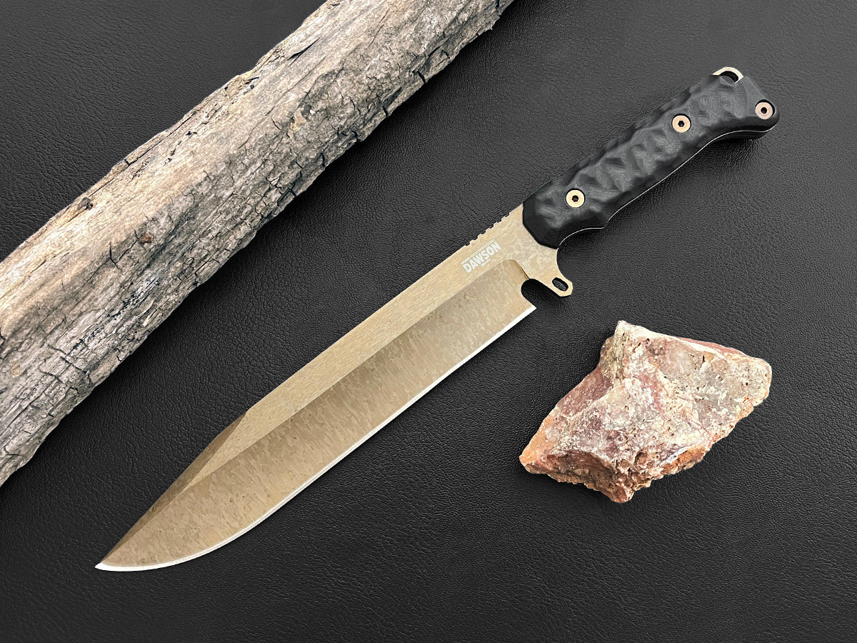 NEW RELEASE | Holdout | Heritage Camp + Field Bowie | CPM-MagnaCut Steel | Arizona Copper Finish