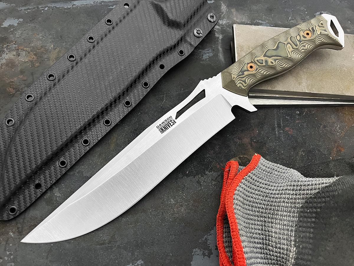 Seraphim CP (Crusher Pommel) | Urban Survival Bowie | CPM-MagnaCut Steel | Satin Finish