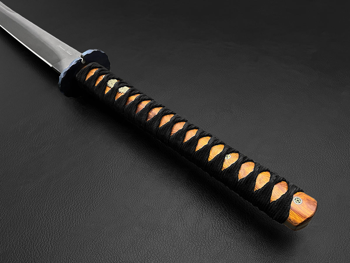 Tokugawa | 23" Dawson Select Japanese Katana | Hamon | Arizona Ironwood