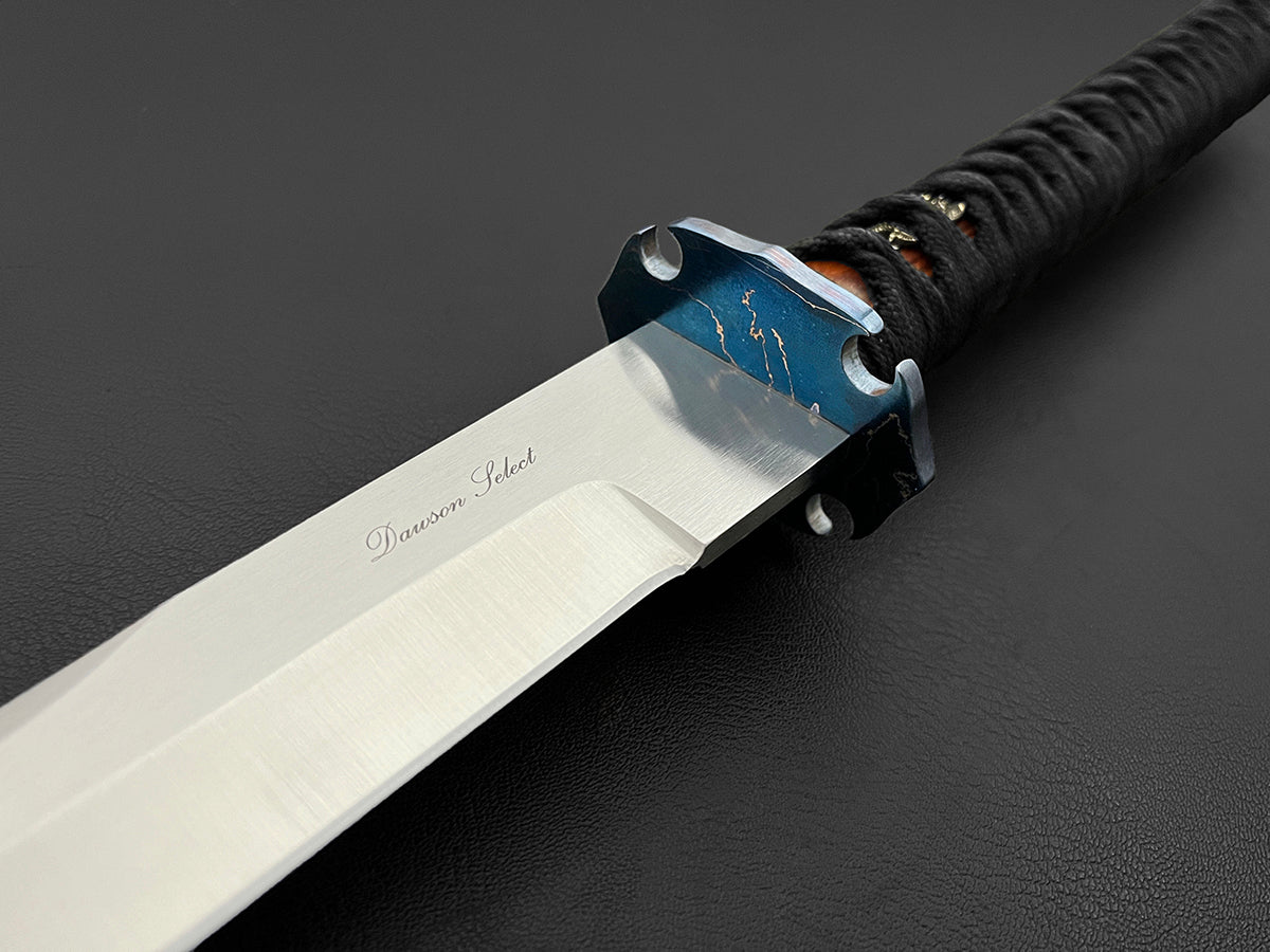 The Pearl Dragon | One of a Kind Japanese Samurai Sword | CPM-MagnaCut | Arizona Ironwood