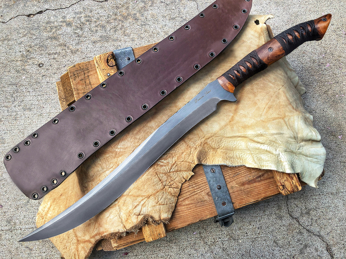 RARE RELEASE Windstorm | Dawson Select Scimitar Sword | CPM-MagnaCut Steel | Customizable Preorder